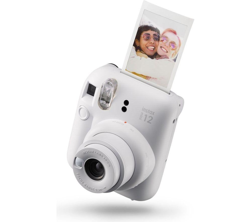 Cámara instantánea INSTAX mini 12 - Blanco arcilla