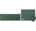 GOJI 3-in-1 Wireless Keyboard & Mouse Set - Green