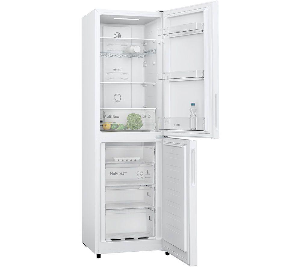 Frigorífico combi BOSCH Serie 2 KGN27NWEAG 50/50 - Blanco