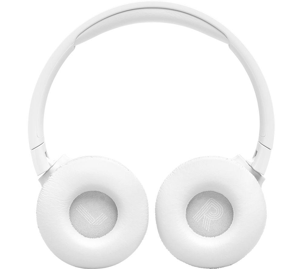 JBL Tune 670NC Wireless Bluetooth Noise-Cancelling Headphones - White