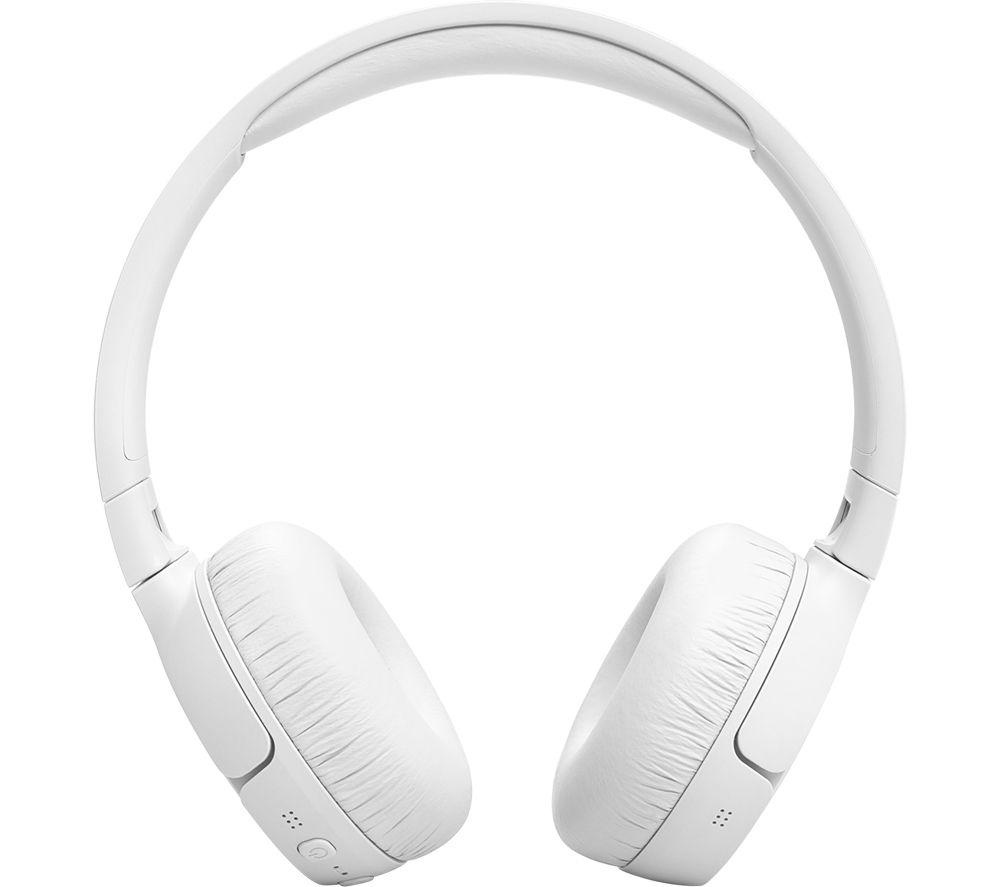 JBL Tune 670NC Wireless Bluetooth Noise-Cancelling Headphones - White