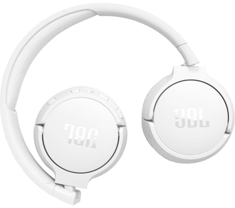 JBL Tune 670NC Wireless Bluetooth Noise-Cancelling Headphones - White