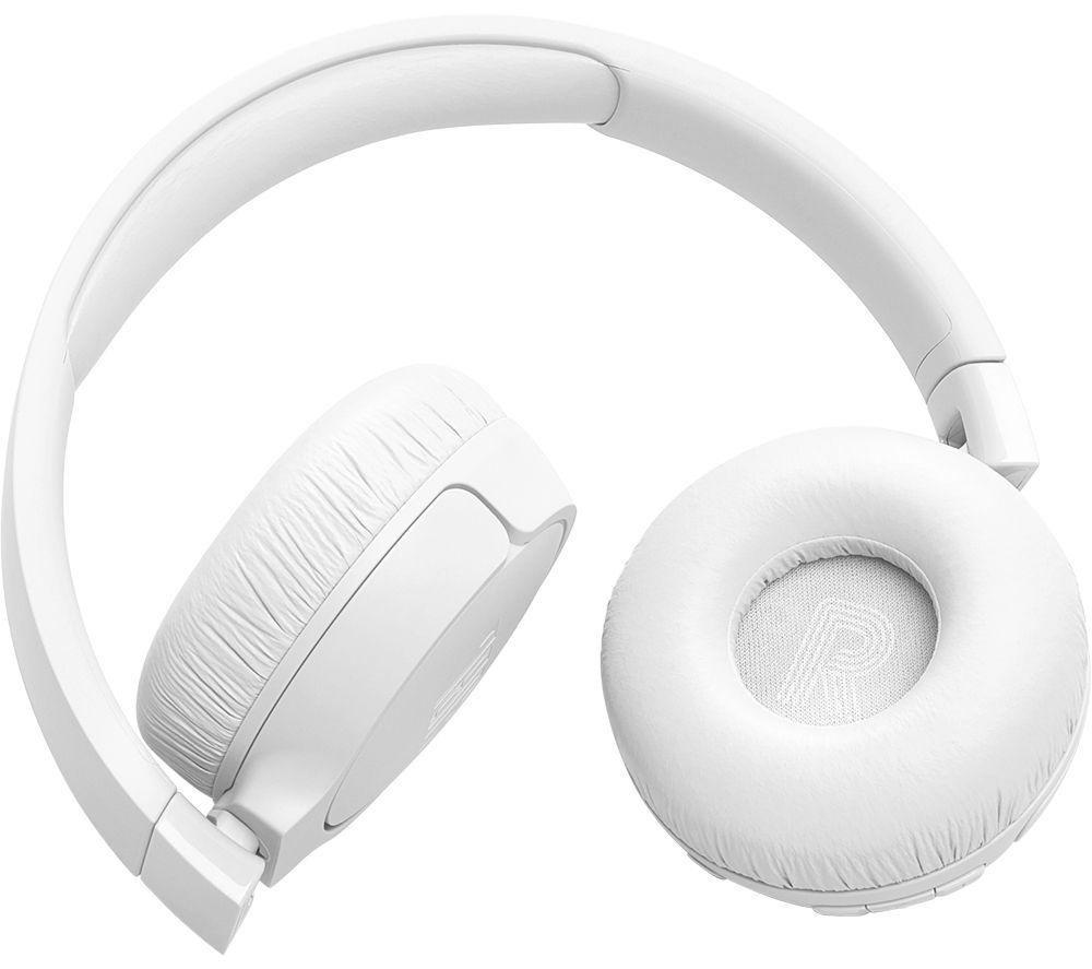 JBL Tune 670NC Wireless Bluetooth Noise-Cancelling Headphones - White
