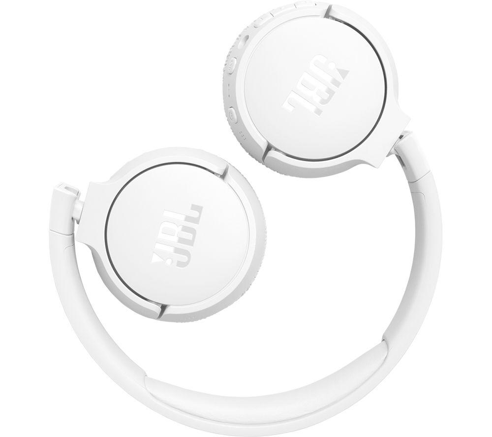 JBL Tune 670NC Wireless Bluetooth Noise-Cancelling Headphones - White