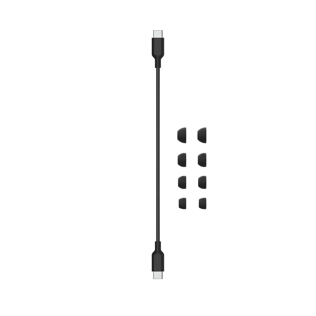BEATS Studio Buds + Wireless Bluetooth Noise-Cancelling Earbuds - Black