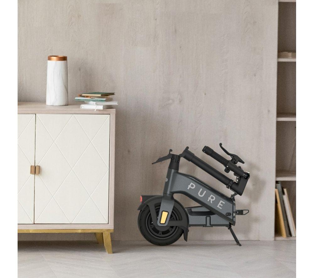 PURE ELECTRIC Pure Advance Flex Folding Electric Scooter - Mercury Grey
