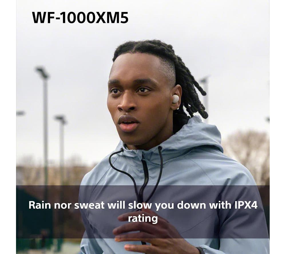 SONY WF-1000XM5 Wireless Bluetooth Noise-Cancelling Earbuds - Black