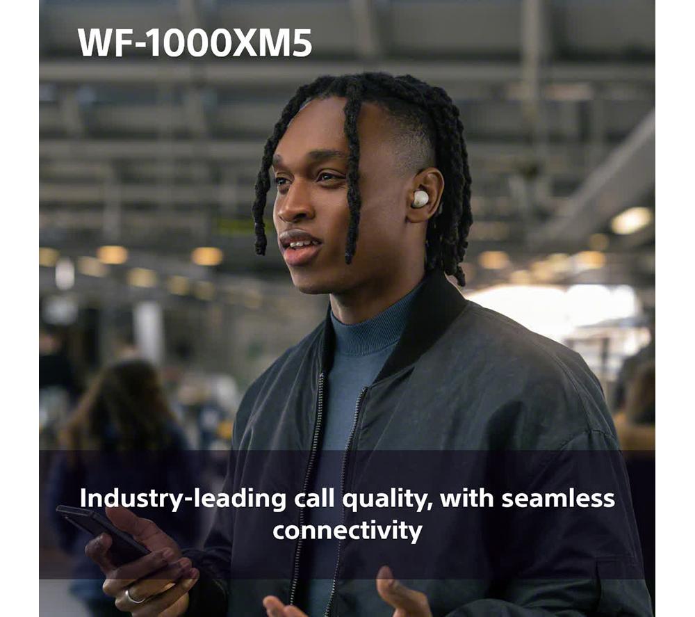 Auriculares internos inalámbricos con Bluetooth y cancelación de ruido Sony WF-1000XM5 - Rosa Ahumado