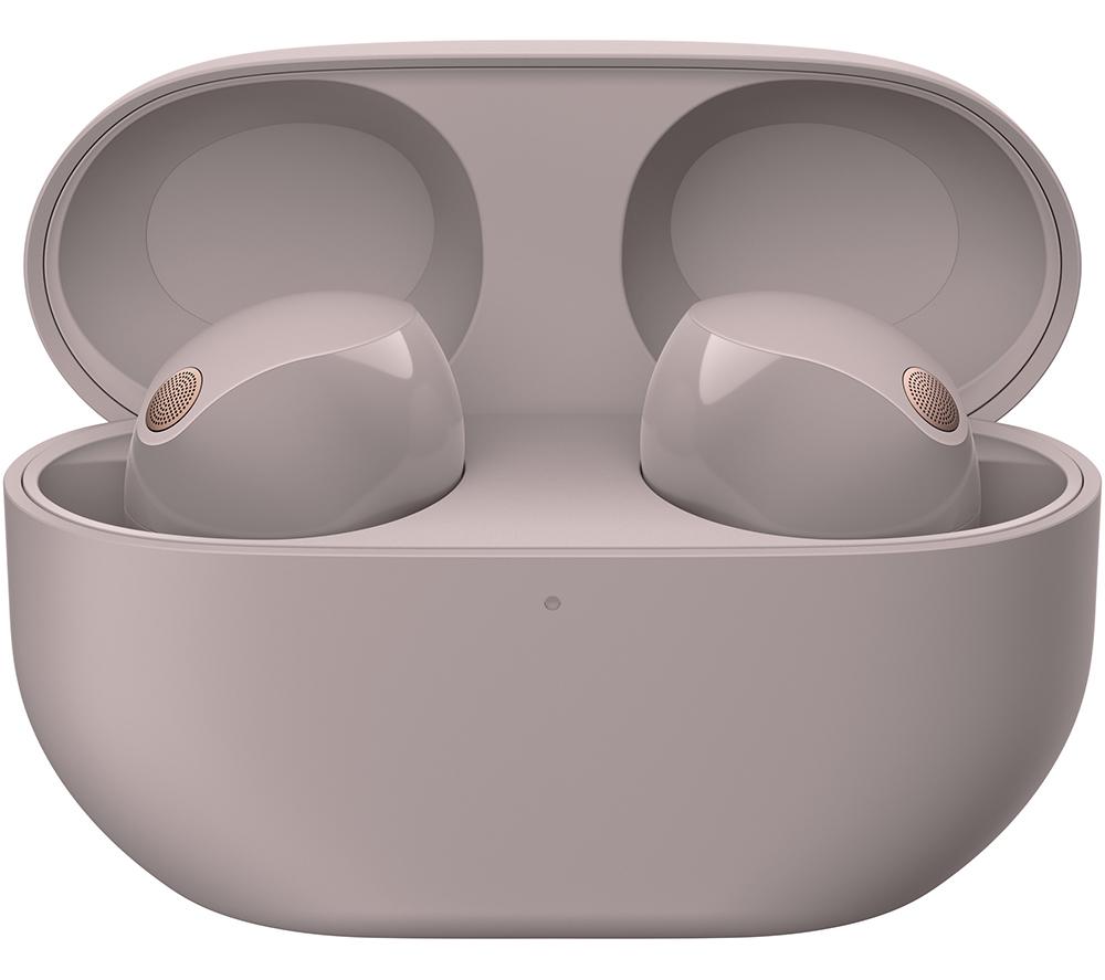 Auriculares internos inalámbricos con Bluetooth y cancelación de ruido Sony WF-1000XM5 - Rosa Ahumado