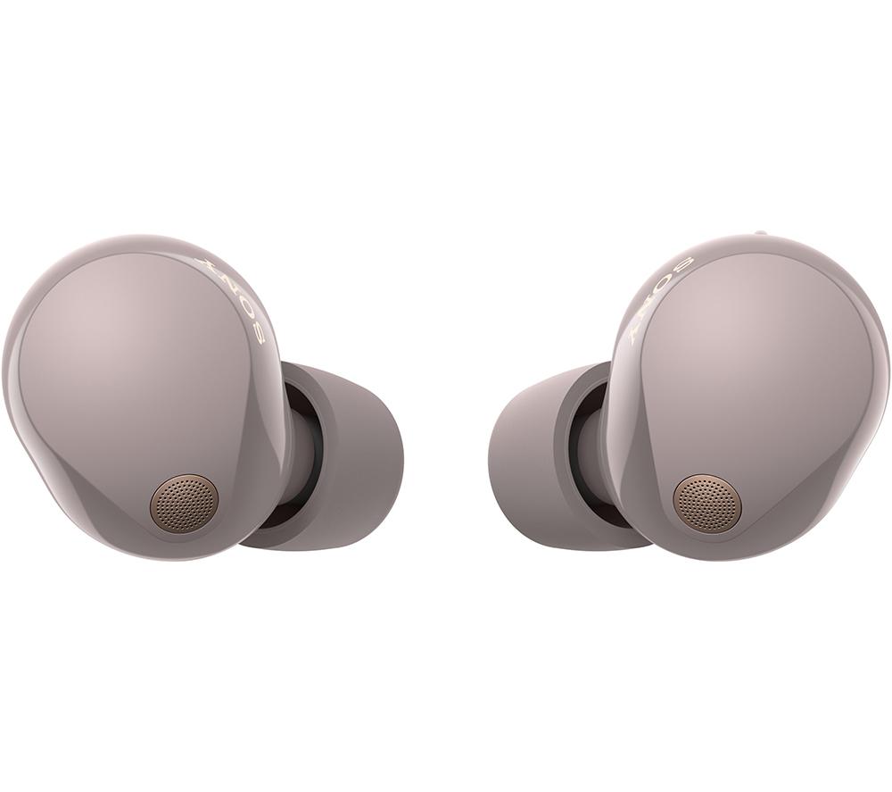 Auriculares internos inalámbricos con Bluetooth y cancelación de ruido Sony WF-1000XM5 - Rosa Ahumado