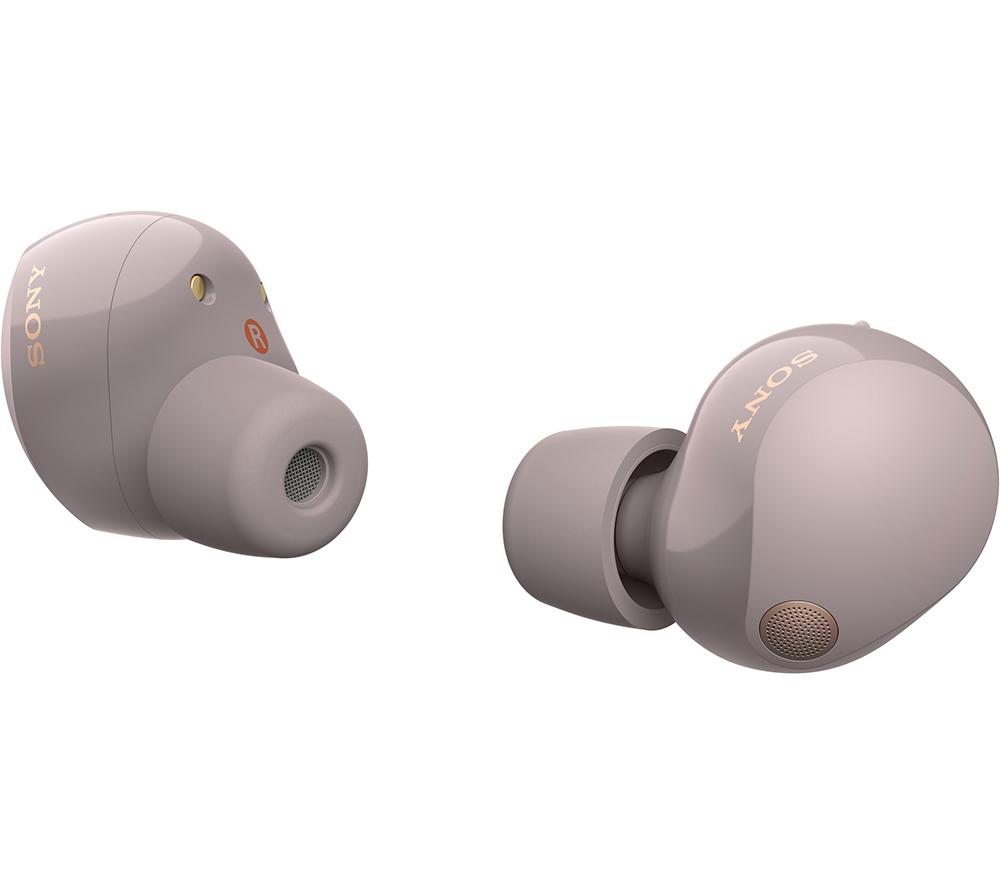 Auriculares internos inalámbricos con Bluetooth y cancelación de ruido Sony WF-1000XM5 - Rosa Ahumado