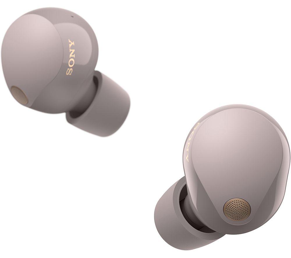 Auriculares internos inalámbricos con Bluetooth y cancelación de ruido Sony WF-1000XM5 - Rosa Ahumado