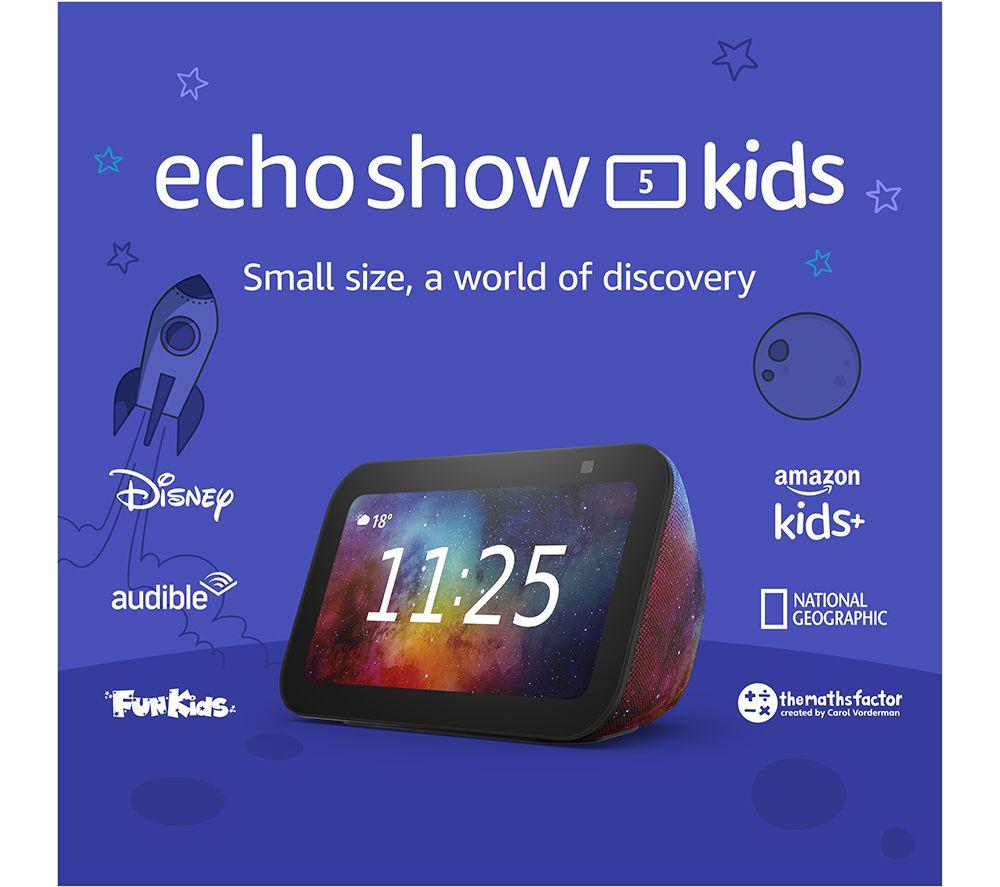 AMAZON Echo Show 5 (3rd Gen) Kids Smart Display with Alexa - Galaxy