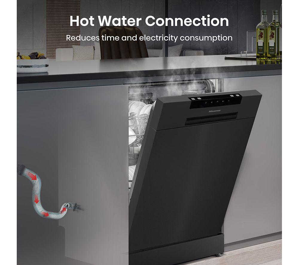 Lavavajillas de encimera HISENSE HS523E15BUK - Negro