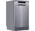 HISENSE HS523E15XUK Slimline Dishwasher - Stainless Steel