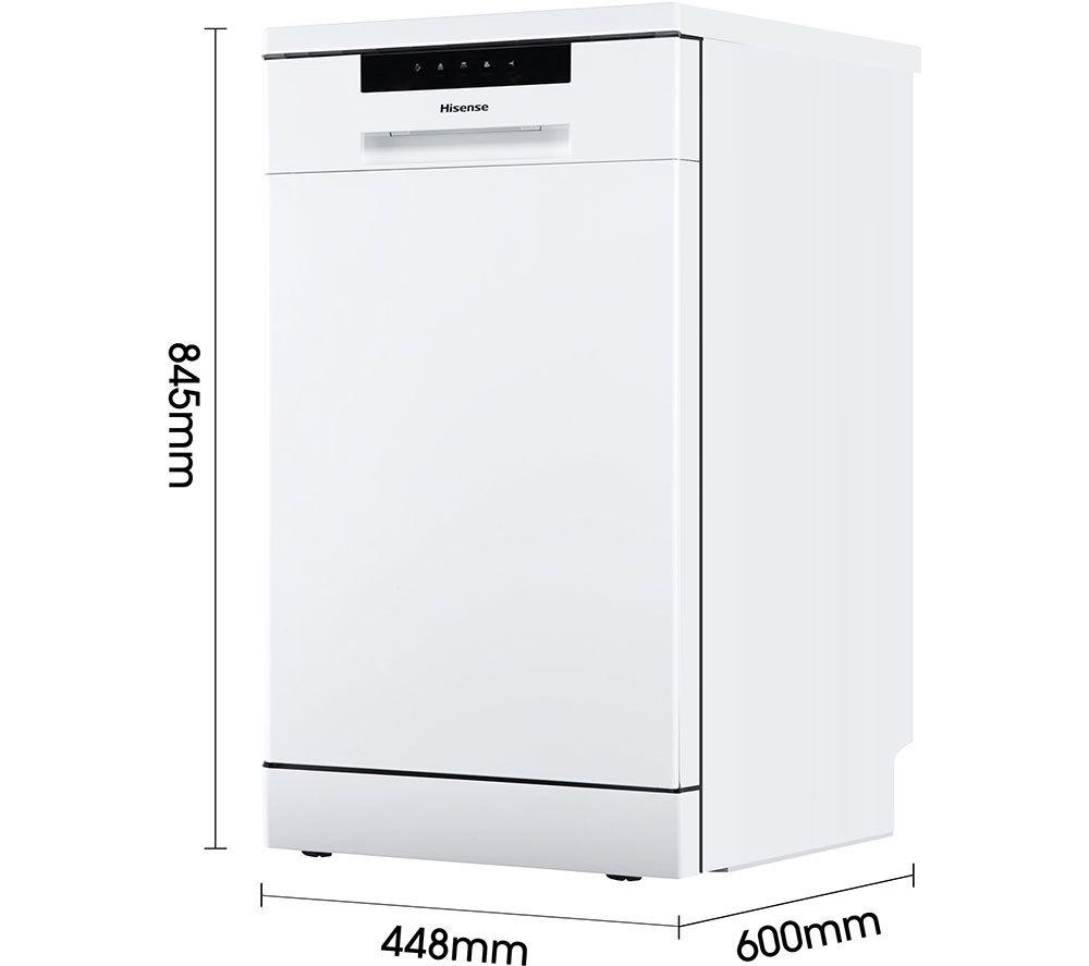 Lavavajillas HISENSE HS523E15WUK Slimline - Blanco