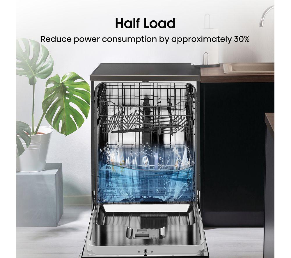 Lavavajillas de tamaño estándar HISENSE HS622E90BUK - Negro