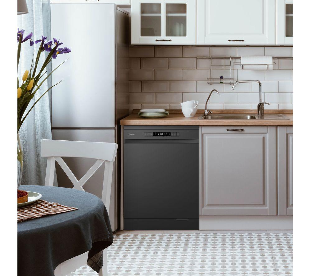 Lavavajillas de tamaño estándar HISENSE HS622E90BUK - Negro
