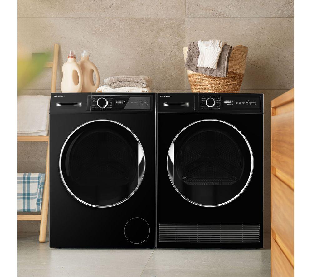 MONTPELLIER MWM814BLK 8 kg 1400 Spin Washing Machine - Black