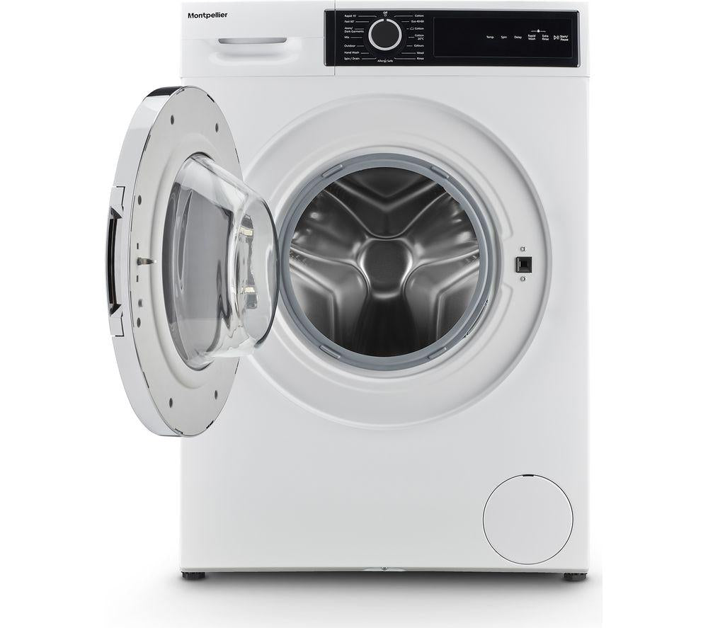 MONTPELLIER MWM814BLW 8 kg 1400 Spin Washing Machine - White