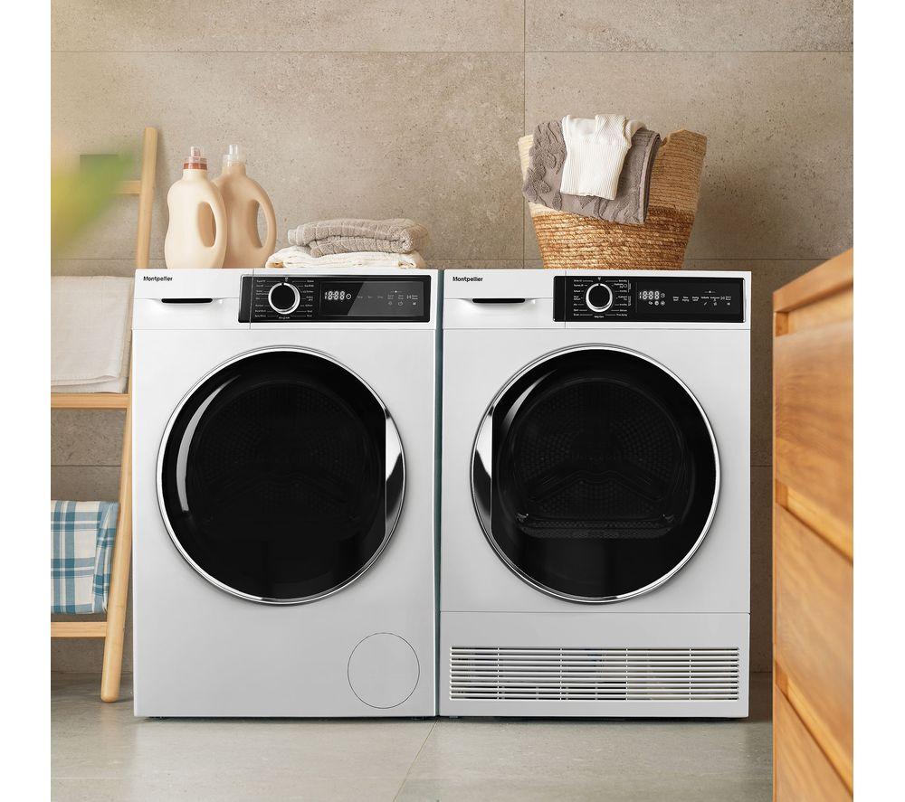 MONTPELLIER MWM814BLW 8 kg 1400 Spin Washing Machine - White