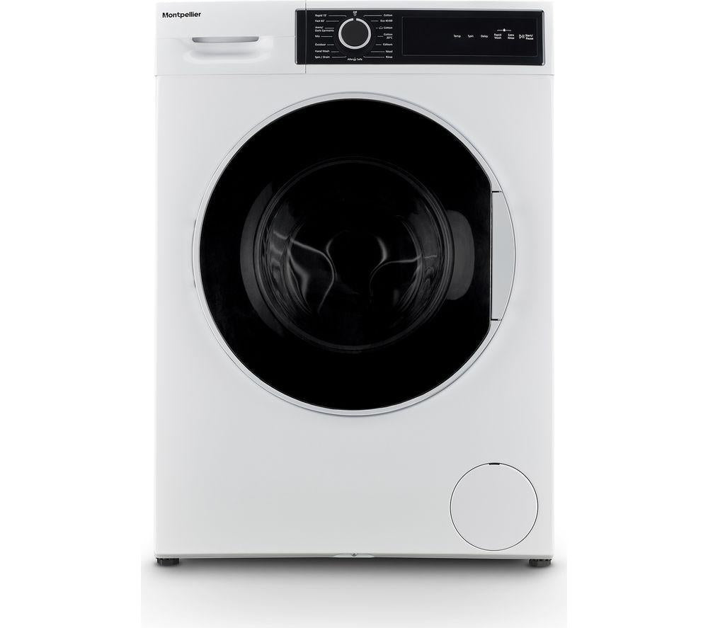 MONTPELLIER MWM814BLW 8 kg 1400 Spin Washing Machine - White