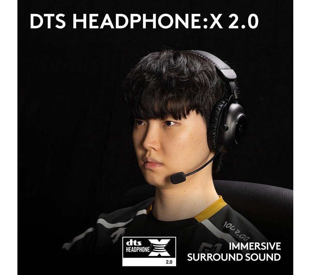 LOGITECH PRO X 2 Graphene Driver LIGHTSPEED Wireless 7.1 Gaming Headset – Weiß