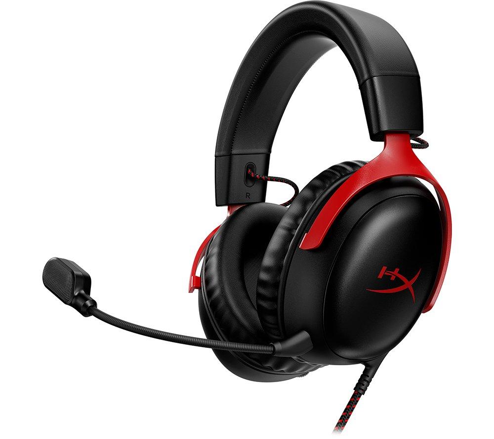 HYPERX Cloud III Wired Gaming Headset Black & Red