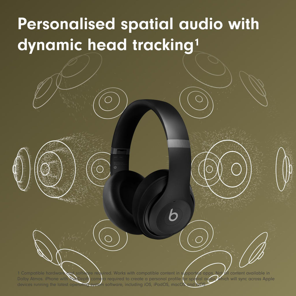 BEATS Studio Pro Wireless Bluetooth Noise-Cancelling Headphones - Black