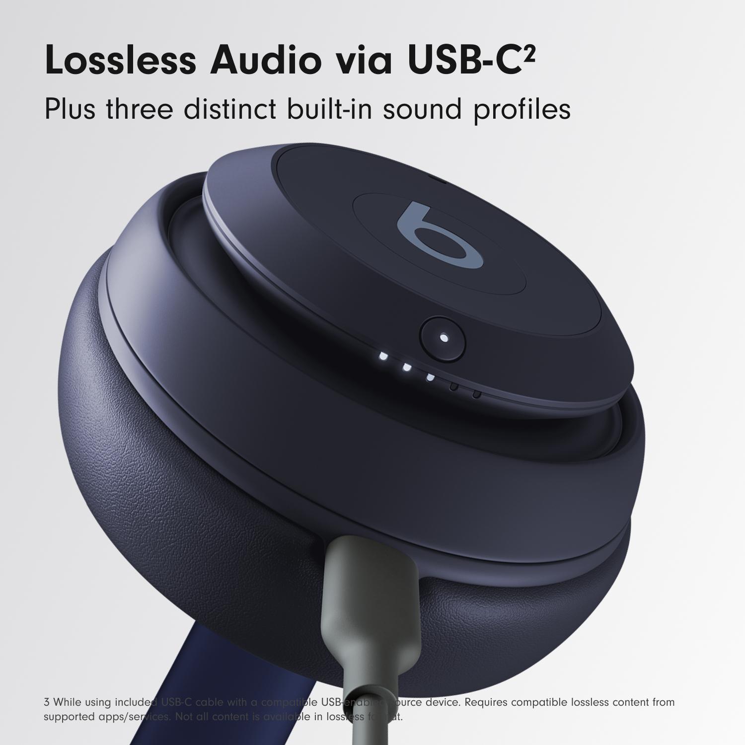 Auriculares inalámbricos con cancelación de ruido BEATS Studio Pro Bluetooth - Azul marino