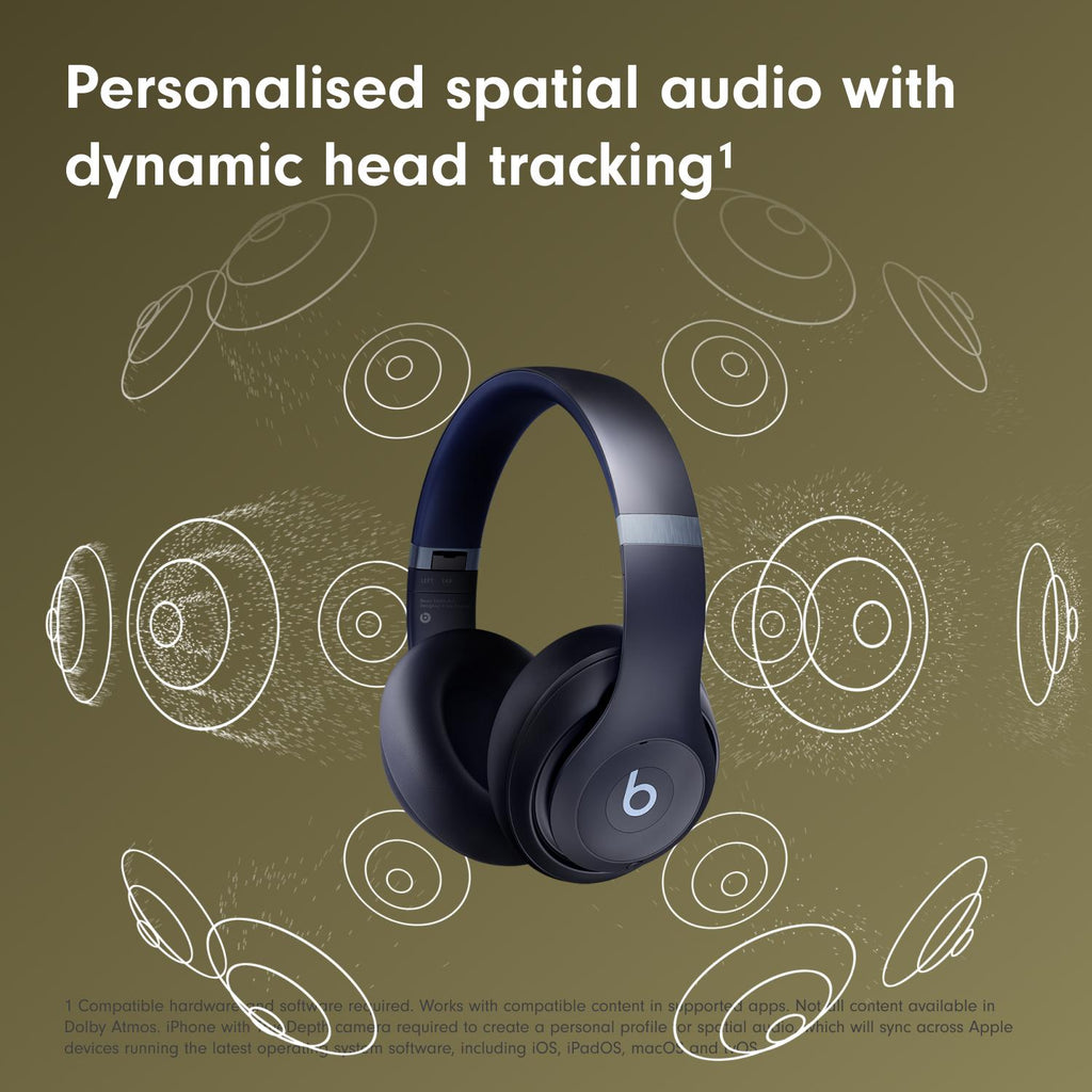 Auriculares inalámbricos con cancelación de ruido BEATS Studio Pro Bluetooth - Azul marino