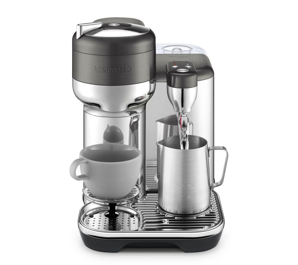Nespresso by Sage Vertuo Creatista SVE850BST4GUK1 Smart Kaffeemaschine – Schwarz & Edelstahl