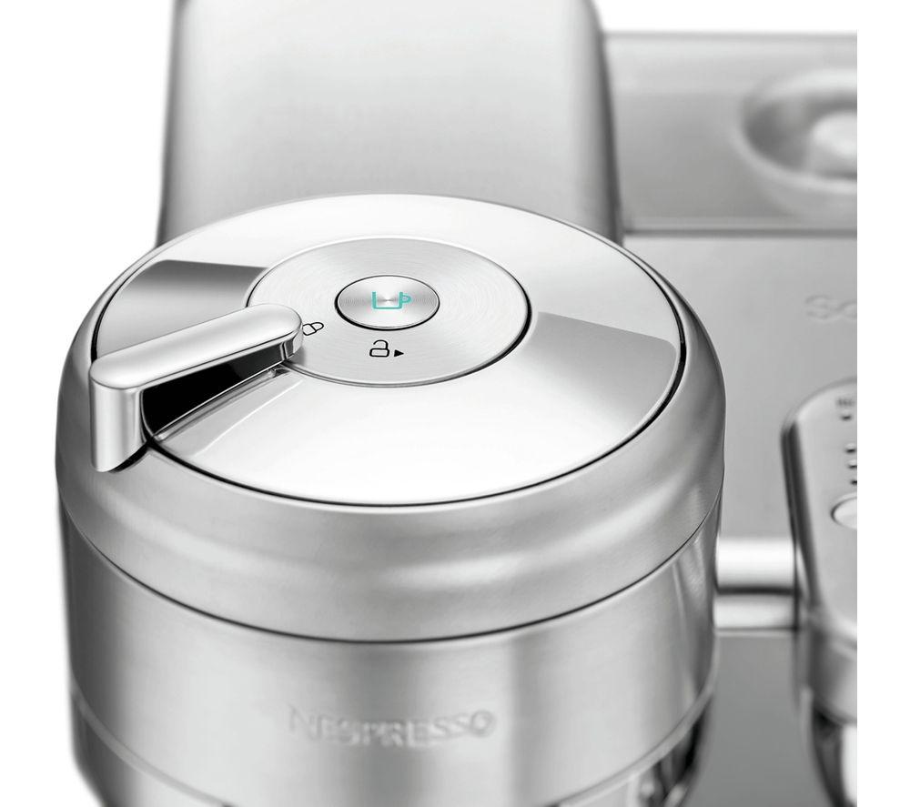 Nespresso by Sage Vertuo Creatista SVE850BST4GUK1 Smart Kaffeemaschine – Schwarz & Edelstahl
