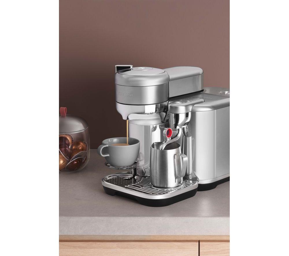Nespresso by Sage Vertuo Creatista SVE850BST4GUK1 Smart Kaffeemaschine – Schwarz & Edelstahl