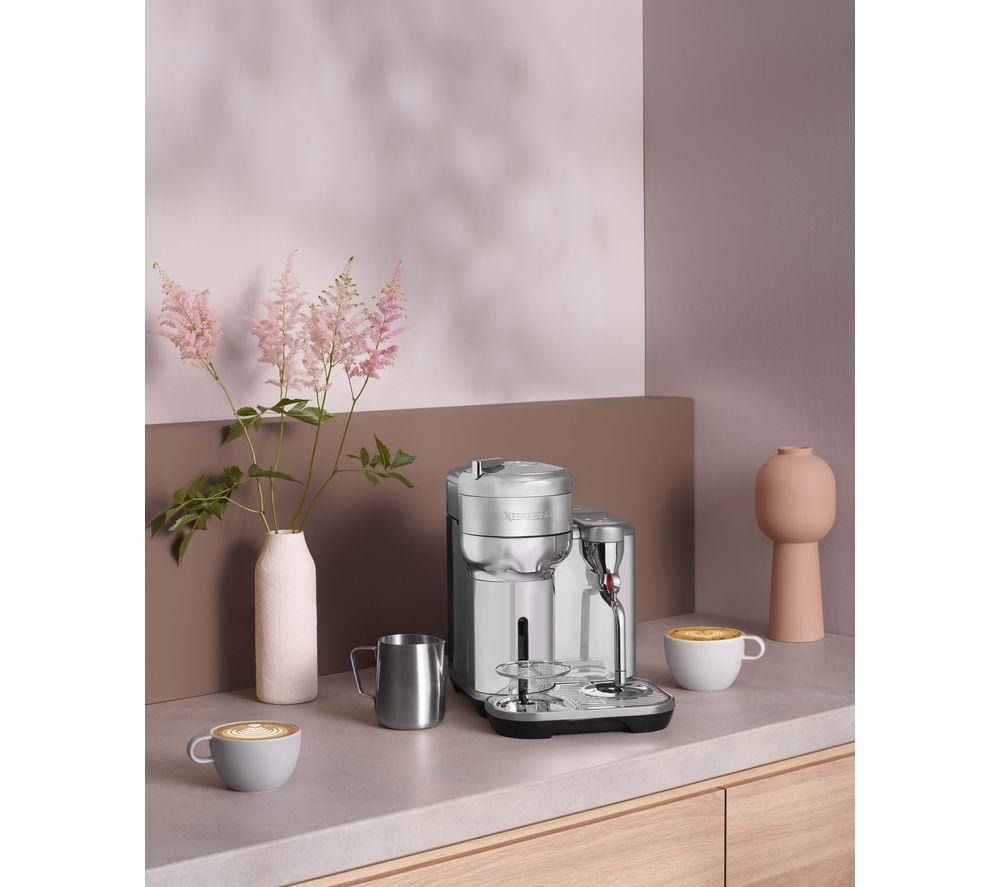 Nespresso by Sage Vertuo Creatista SVE850BST4GUK1 Smart Kaffeemaschine – Schwarz & Edelstahl