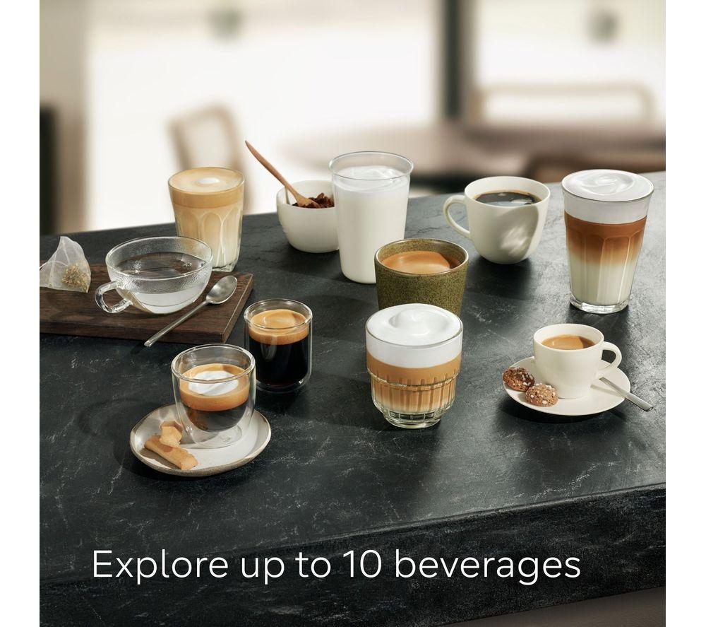 SIEMENS TQ513GB1 EQ500 Kaffeevollautomat – Schwarz & Edelstahl