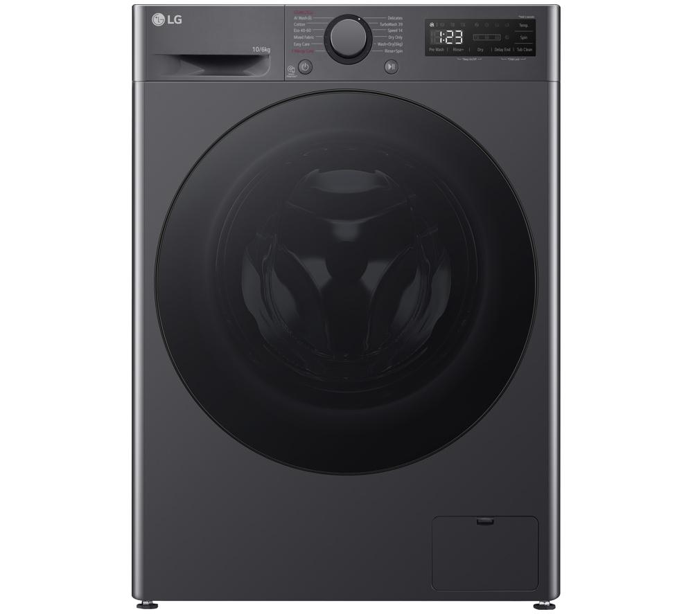 LG Series 4 Pro AI Direct Drive FWY706GBTN1 10 kg Washer Dryer - Slate Grey