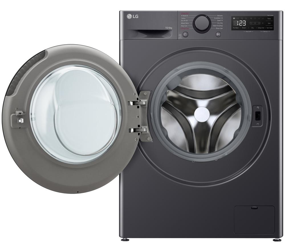 LG Series 4 Pro AI Direct Drive FWY706GBTN1 Lavasecadora de 10 kg - Gris Pizarra