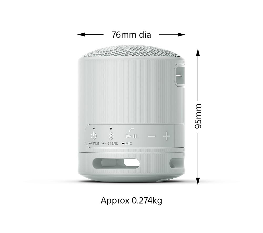 Altavoz Bluetooth portátil SONY SRS-XB100 - Gris claro