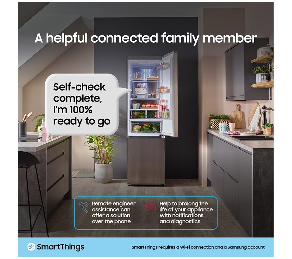 SAMSUNG Series 6 SpaceMax RB34C632EWW/EU Frigorífico Combi Inteligente 65/35 - Blanco