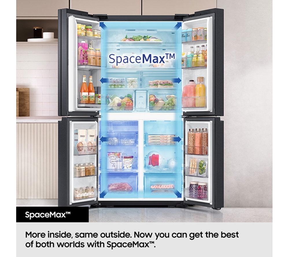 SAMSUNG Series 7 SpaceMax RF50C532EB1/EU Smart Fridge Freezer - Matte Stainless