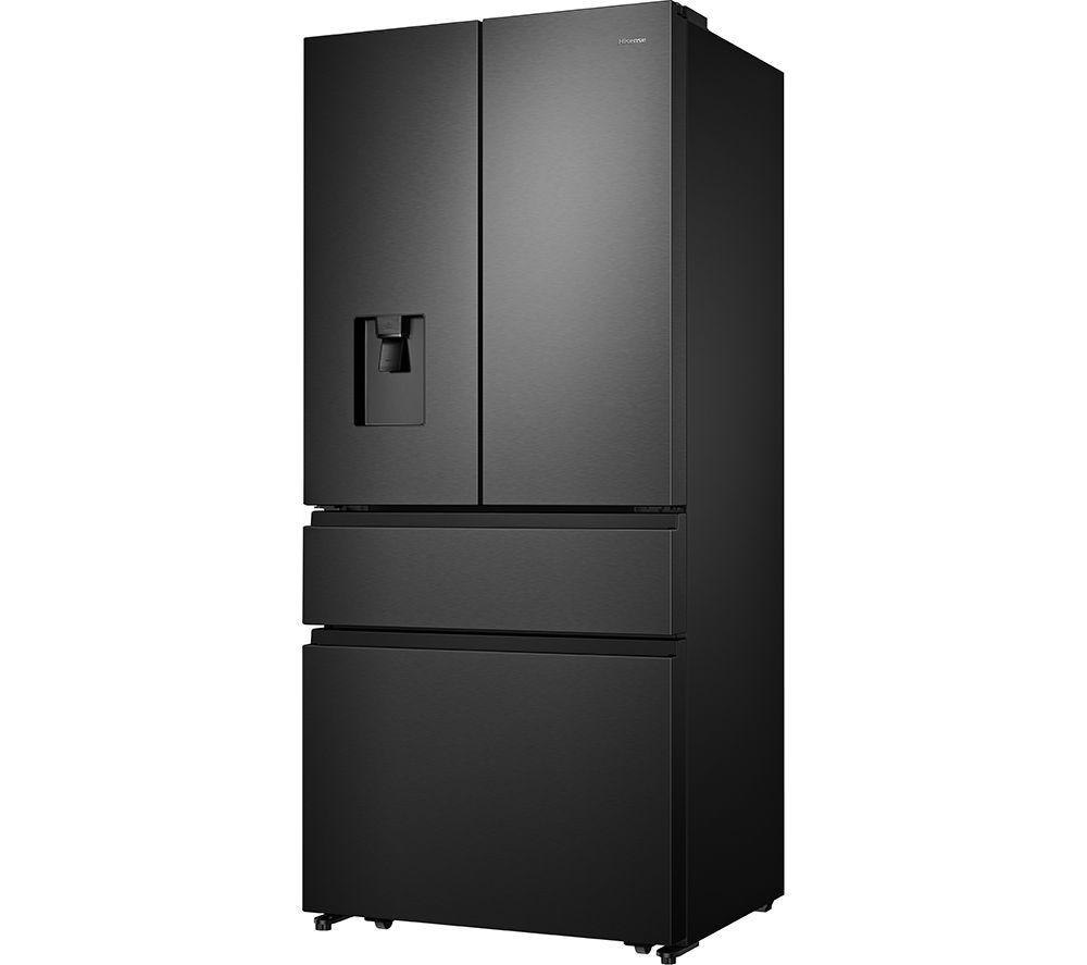 Frigorífico americano HISENSE PureFlat RF540N4WFE - Acero inoxidable negro