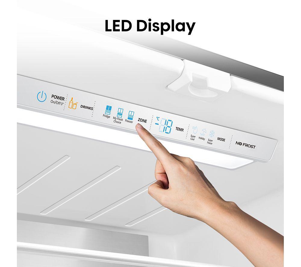 Frigorífico americano HISENSE PureFlat RF540N4WFE - Acero inoxidable negro