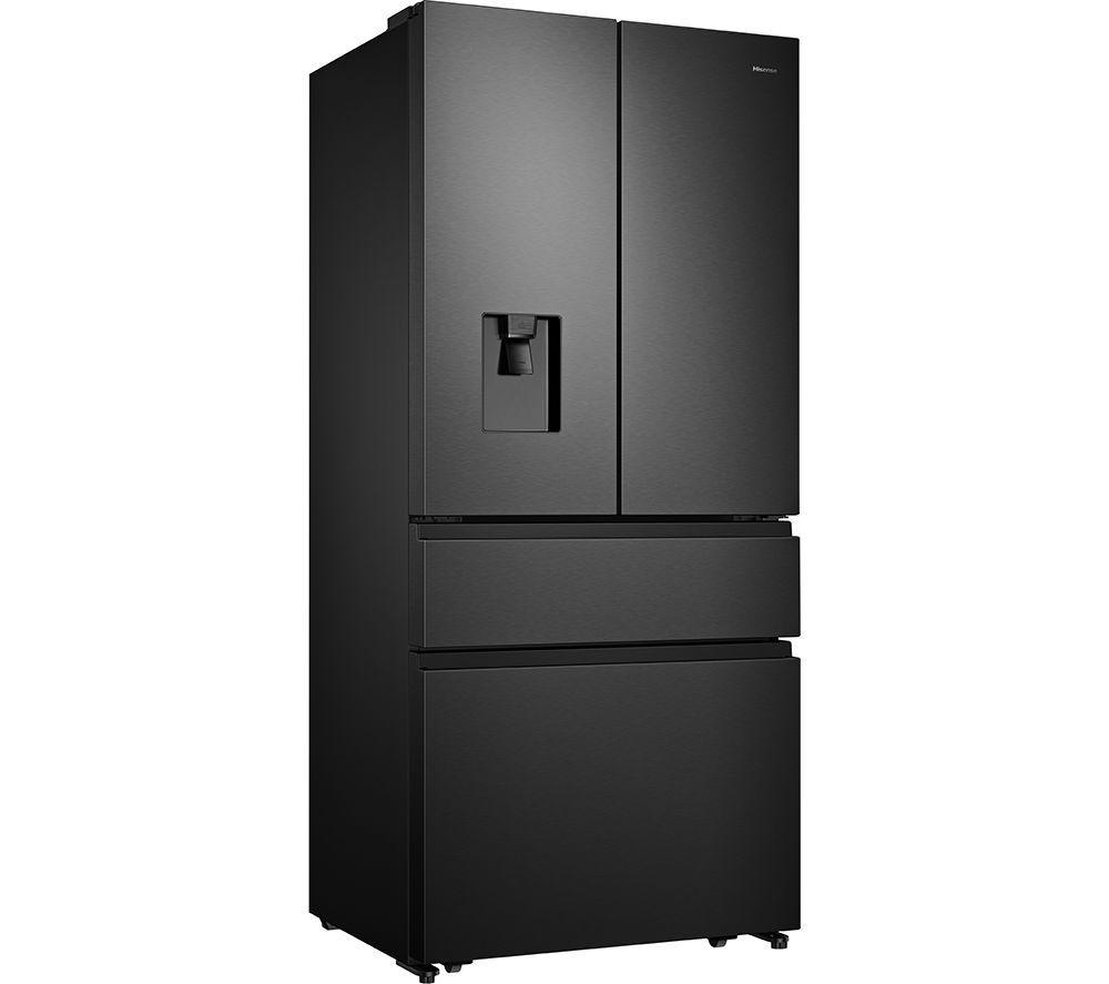 Frigorífico americano HISENSE PureFlat RF540N4WFE - Acero inoxidable negro