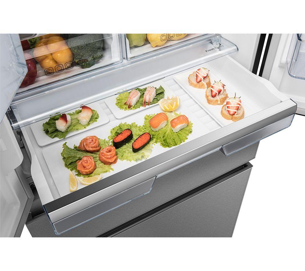 Frigorífico Americano HISENSE PureFlat RF540N4WIE - Acero Inoxidable