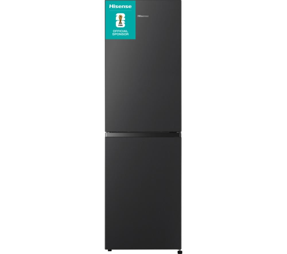 HISENSE RB327N4ABD 50/50 Fridge Freezer - Black