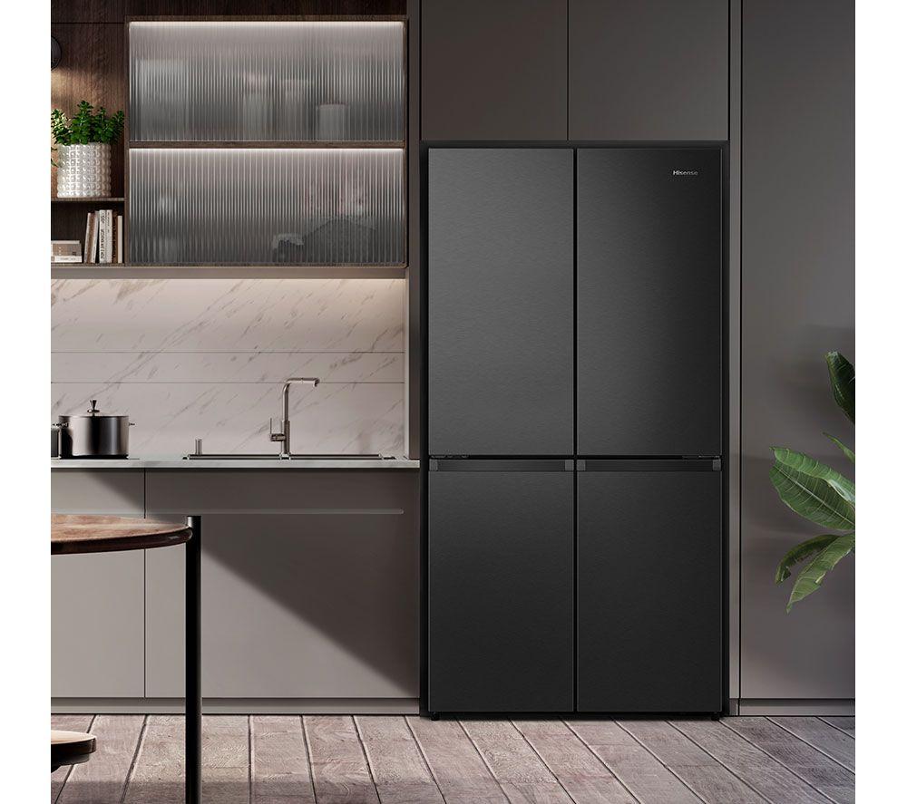 Frigorífico Americano Inteligente HISENSE PureFlat RQ758N4SAFE - Negro