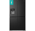 HISENSE PureFlat RQ760N4SBFE American-Style Smart Fridge Freezer - Black Stainless Steel