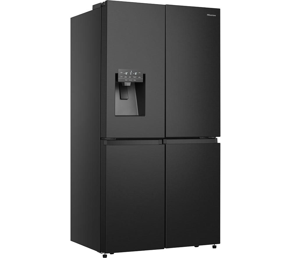 Frigorífico americano inteligente HISENSE PureFlat RQ760N4SBFE - Acero inoxidable negro