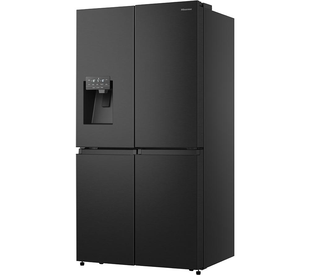 Frigorífico americano inteligente HISENSE PureFlat RQ760N4SBFE - Acero inoxidable negro